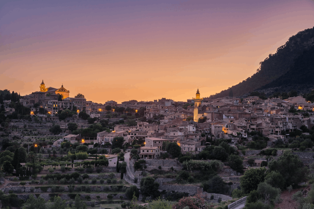 Atardecer en Valldemossa, Palma de Mallorca